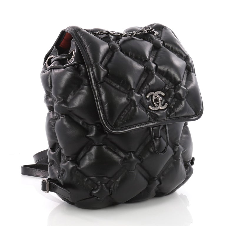 Chanel Chesterfield Backpack Quilted Calfskin Medium at 1stDibs