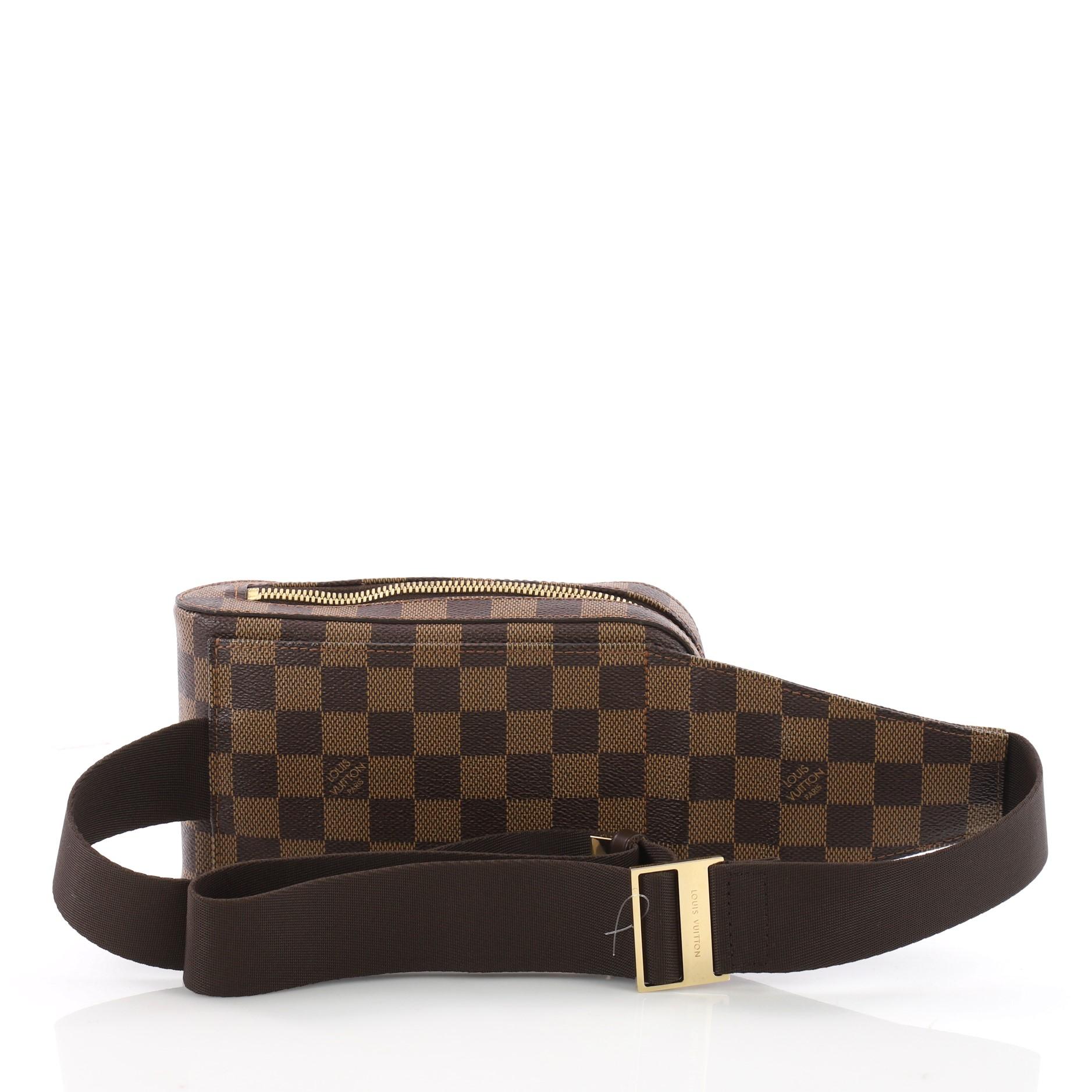 Louis Vuitton Geronimos Waist Bag Damier In Excellent Condition In NY, NY
