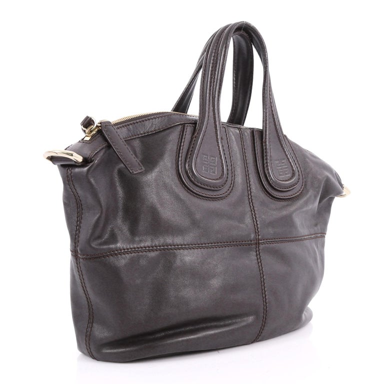 Givenchy Nightingale Satchel Leather Small at 1stDibs