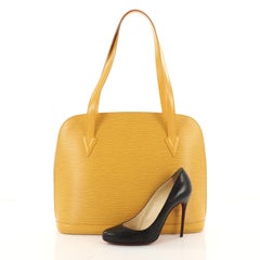 Louis Vuitton Lussac Handbag Epi Leather