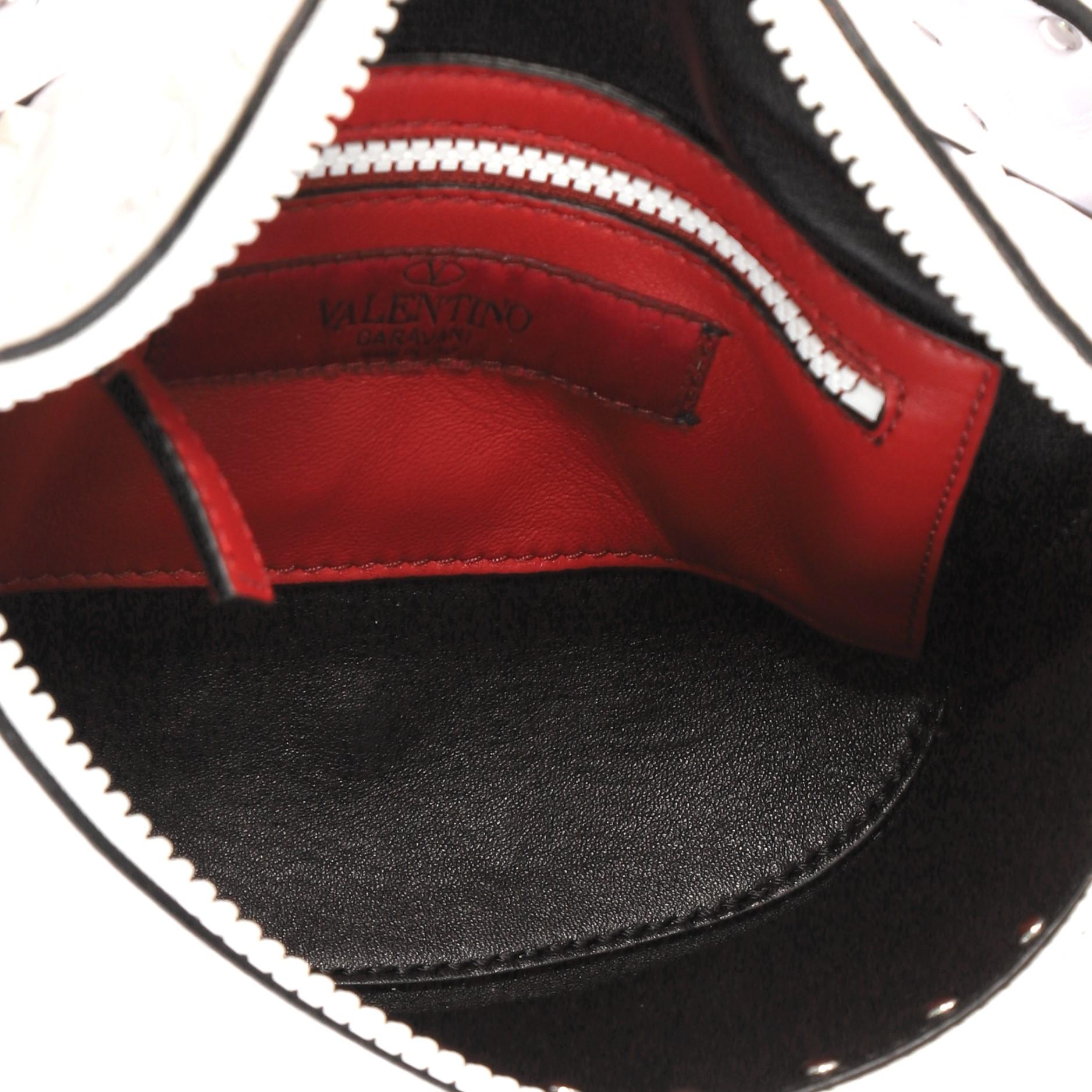 Valentino Rockstud Spike Free Belt Bag Quilted Leather  1