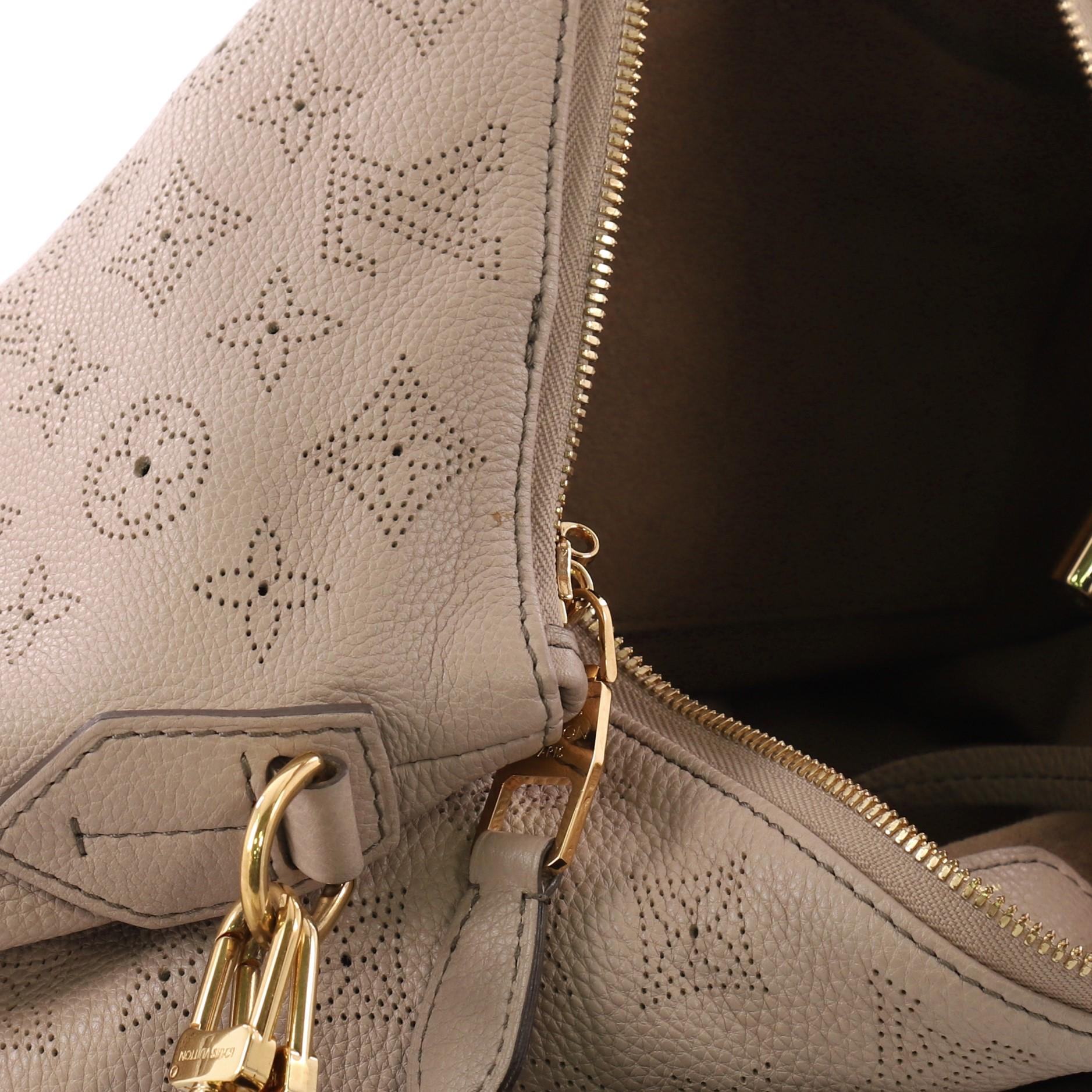 Louis Vuitton Selene Handbag Mahina Leather MM 4