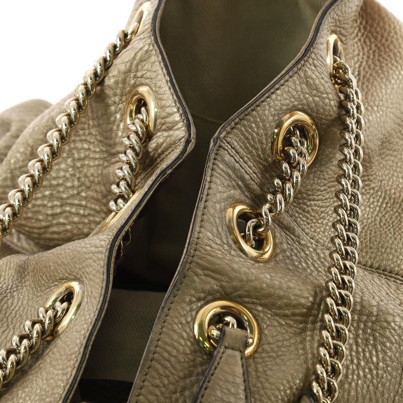  Gucci Soho Chain Strap Shoulder Bag Leather Medium 3