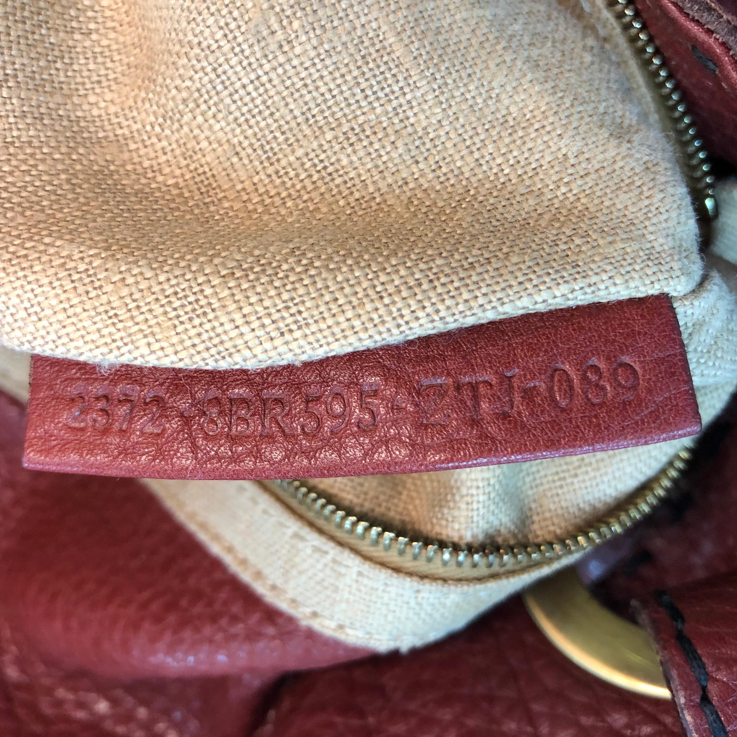 Fendi Selleria Pomodorino Bag Leather  1
