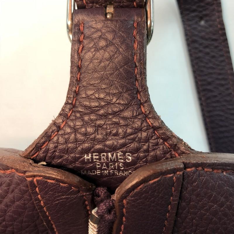 Hermes Sac Doremi Bag Leather Medium 4