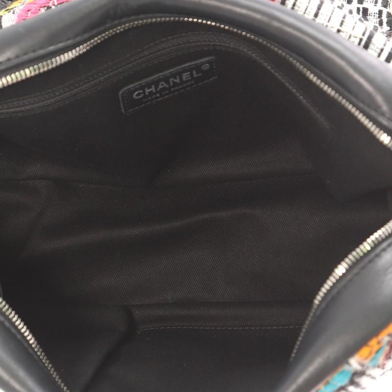 Chanel Easy Fantasy Flap Bag Quilted Multicolor Tweed Medium  1