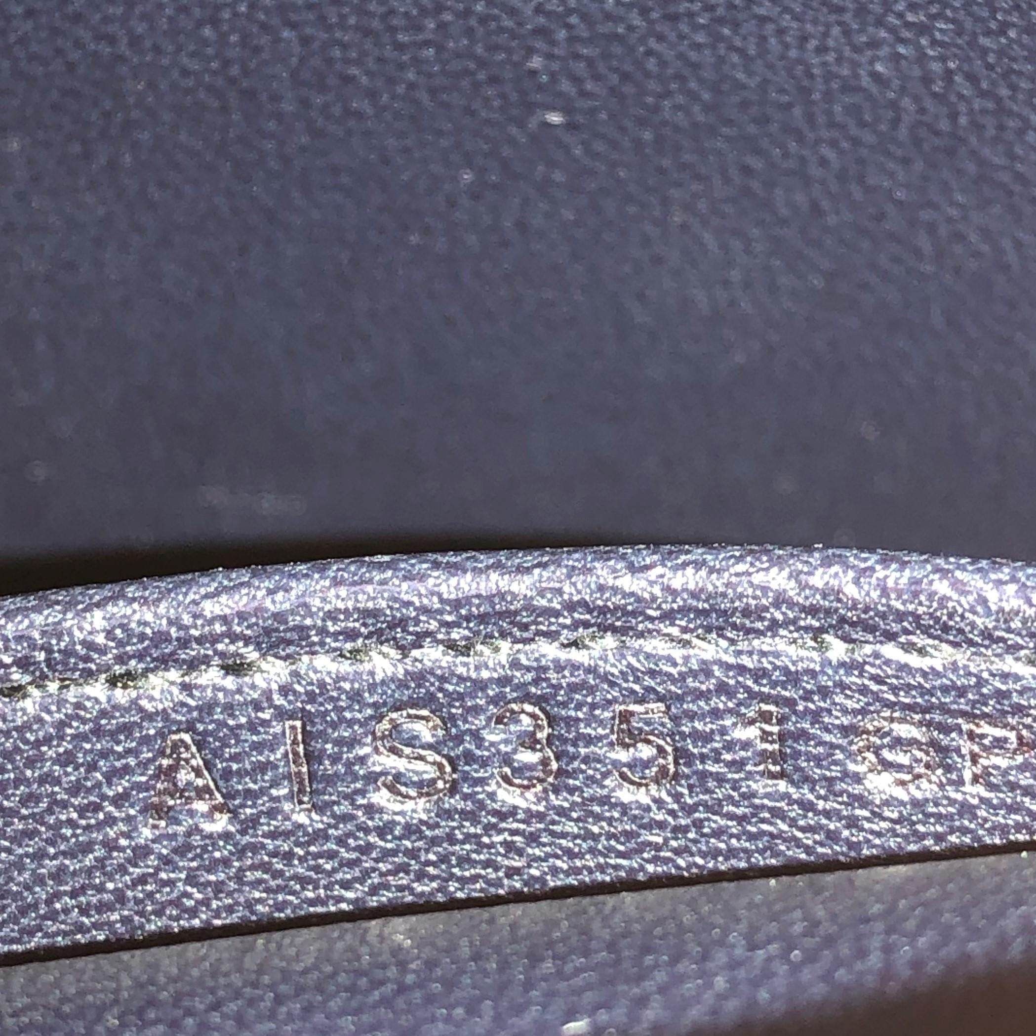 Hermes Kelly Mini II Handbag Blue Indigo Epsom with Palladium Hardware 20  3