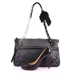 Lanvin Amalia Shoulder Bag Lambskin Medium