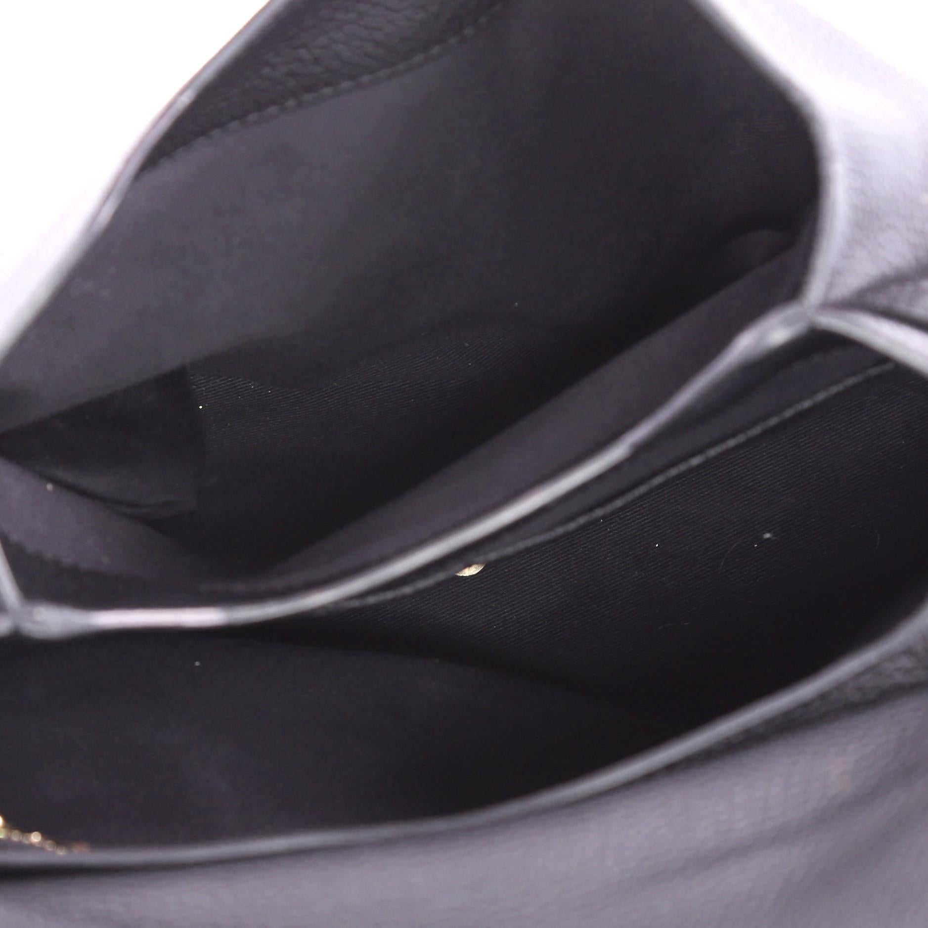 Valentino Twiny Convertible Top Handle Bag Leather Medium 1