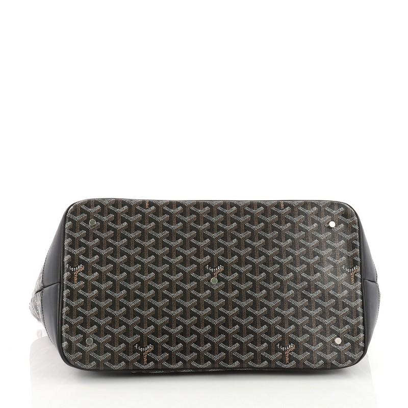 Goyard Beluga Bag Coated Canvas MM In Good Condition In NY, NY