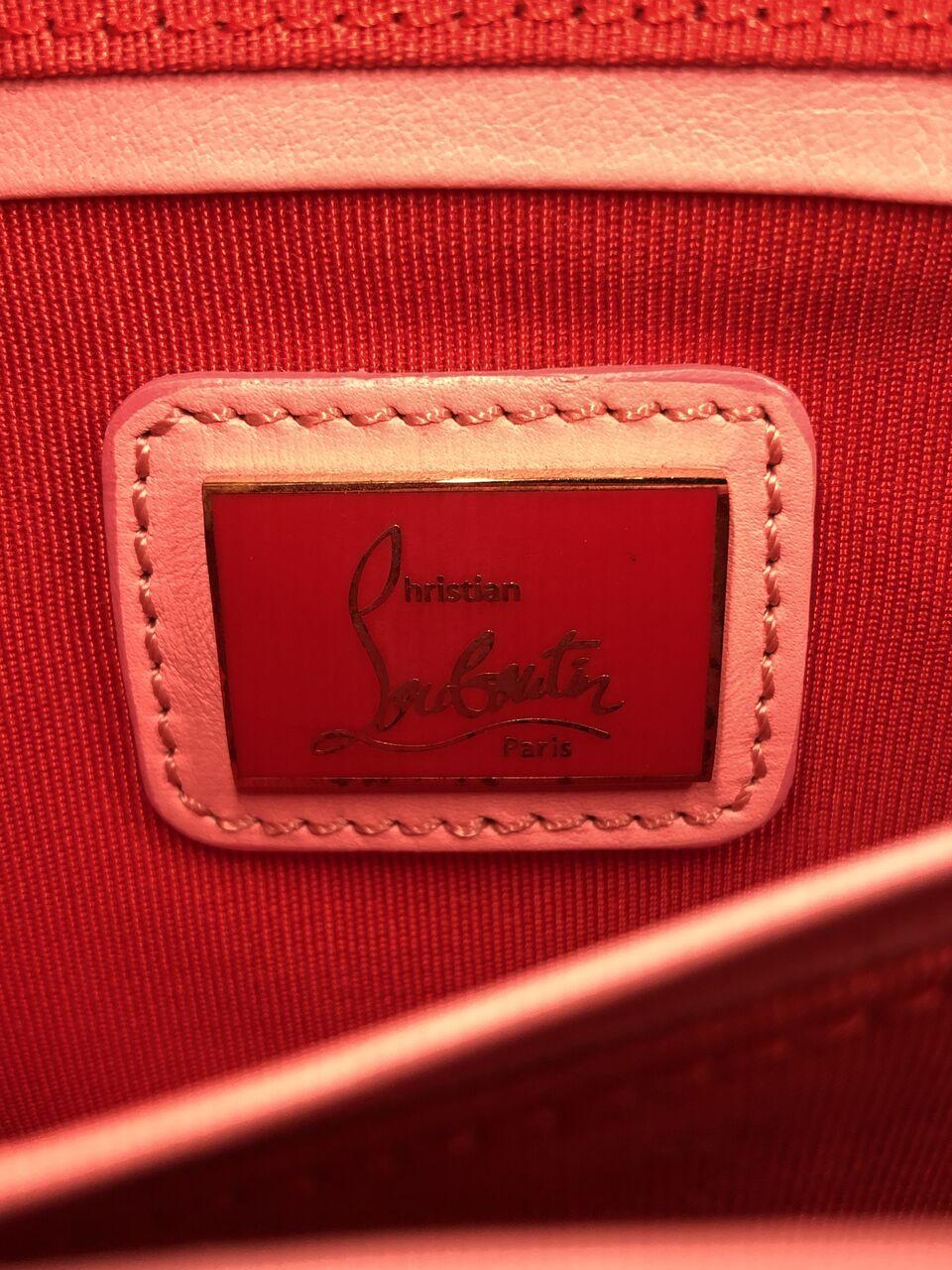 Christian Louboutin Passage Convertible Messenger Bag Leather Mini  5