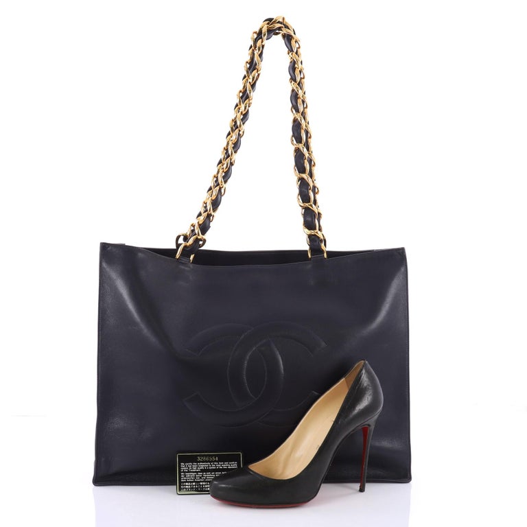 chanel cc chain tote