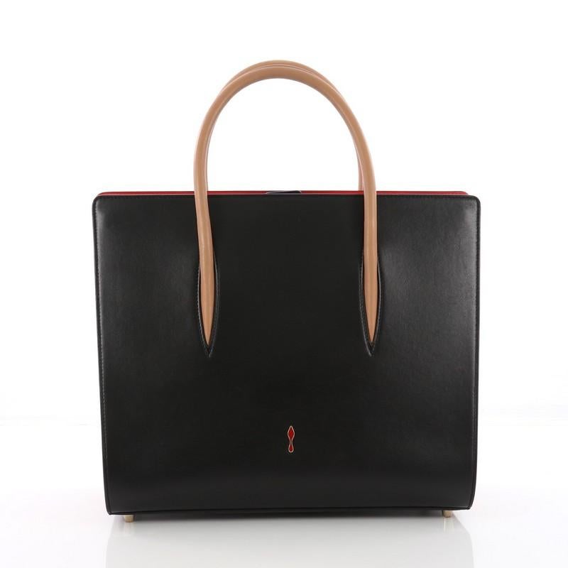Christian Louboutin Paloma Tote Leather Large In Good Condition In NY, NY