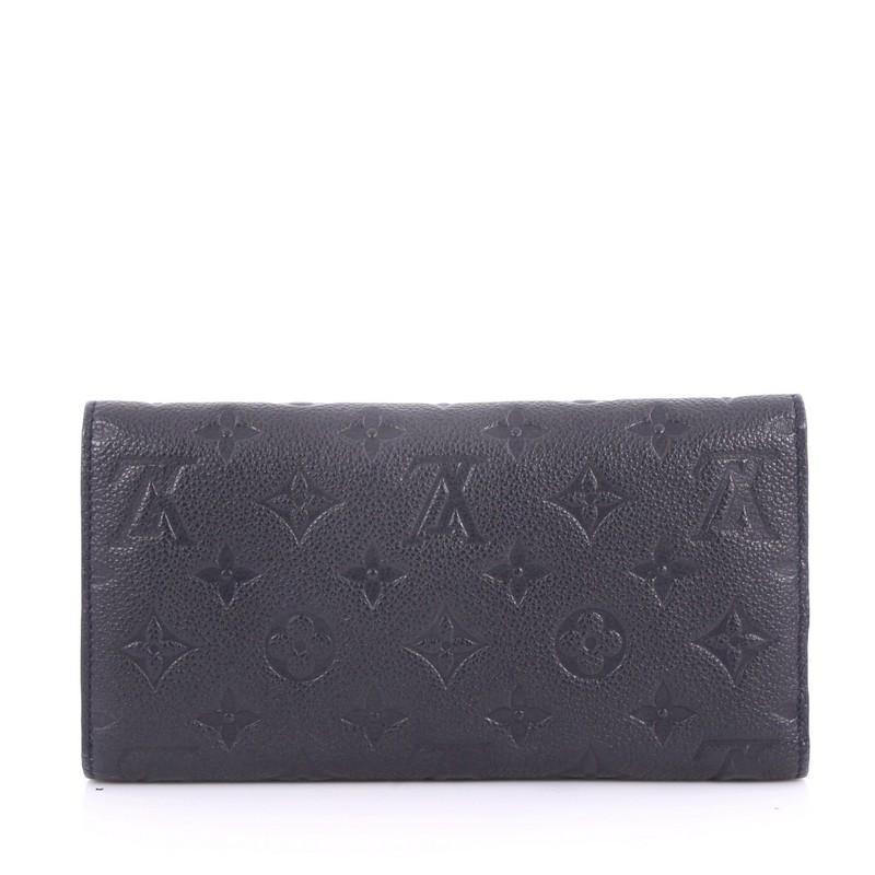  Louis Vuitton Virtuose Wallet Monogram Empreinte Leather In Good Condition In NY, NY