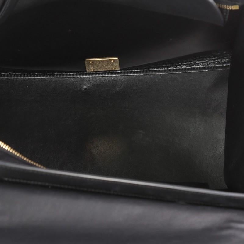 Celine Trapeze Handbag Crocodile Embossed Leather Medium 1
