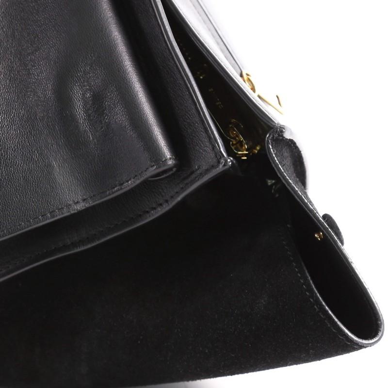Celine Trapeze Handbag Crocodile Embossed Leather Medium 4