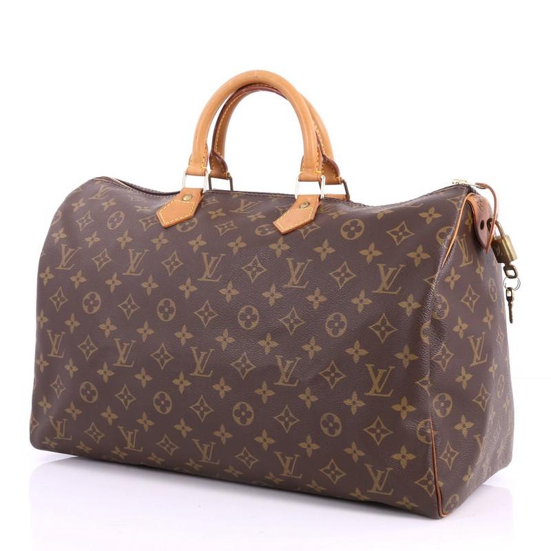  Louis Vuitton Speedy Handbag Monogram Canvas 40 2