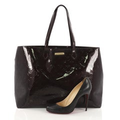 Louis Vuitton Wilshire Handbag Monogram Vernis GM