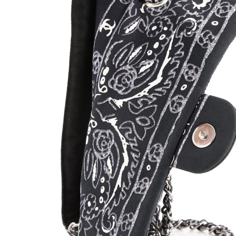 Women's Chanel Bandana Flap Bag Quilted Canvas Medium