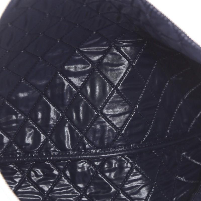 Chanel Airlines O Case Clutch Leather Large 1
