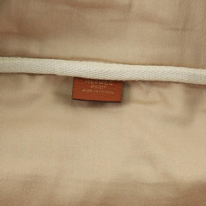 Hermes Victoria II Travel Bag Clemence 50 In Good Condition In NY, NY