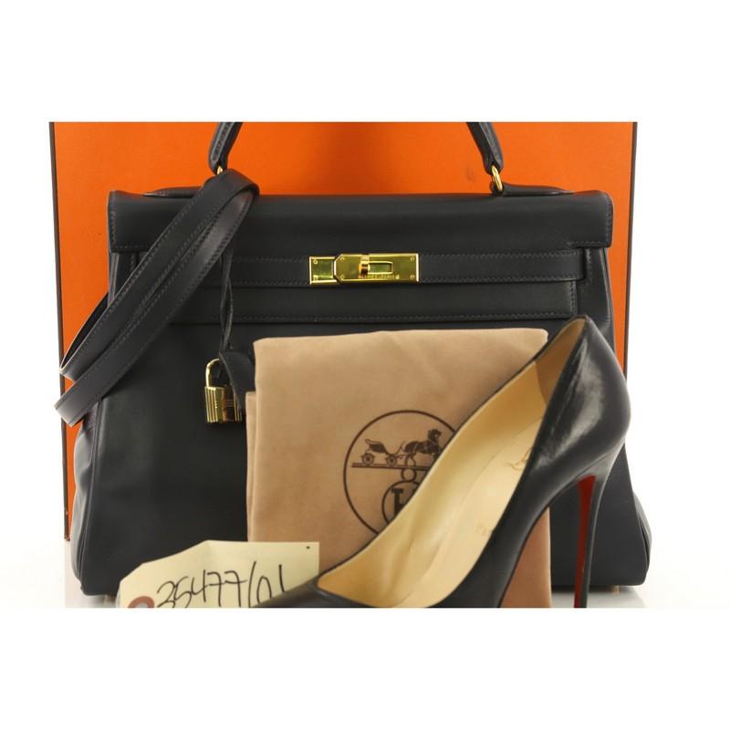 Women's or Men's Hermes Birkin Handbag Vert Canopee Togo with Gold Hardware 35