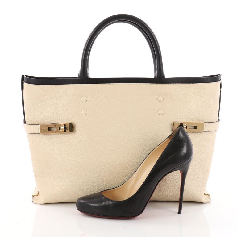 Chloe Charlotte Tote Leather Medium At 1stdibs