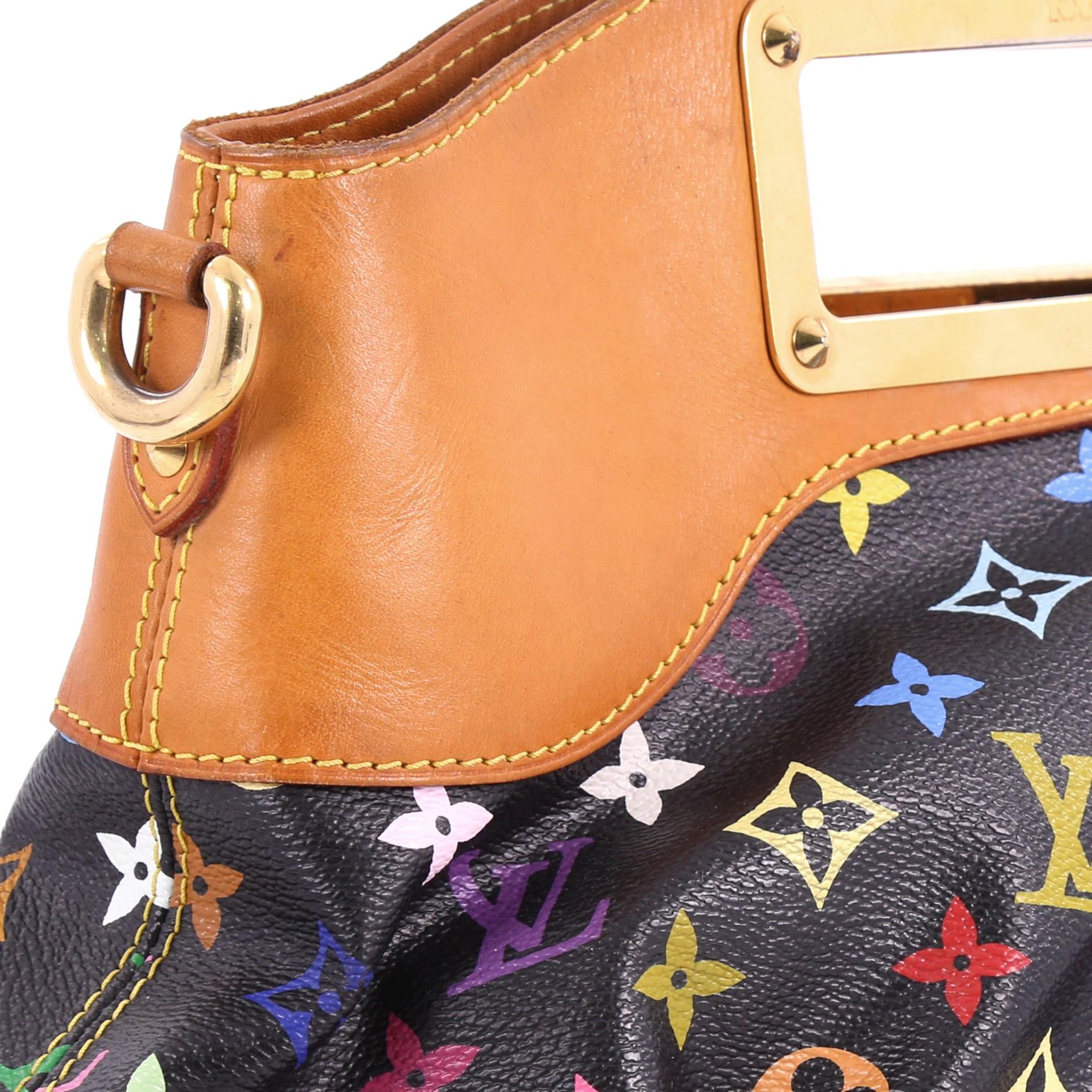 Louis Vuitton Judy Handbag Monogram Multicolor MM 5