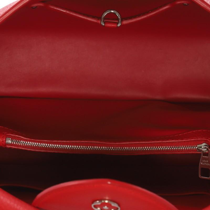 Louis Vuitton Capucines Handbag Leather MM 1
