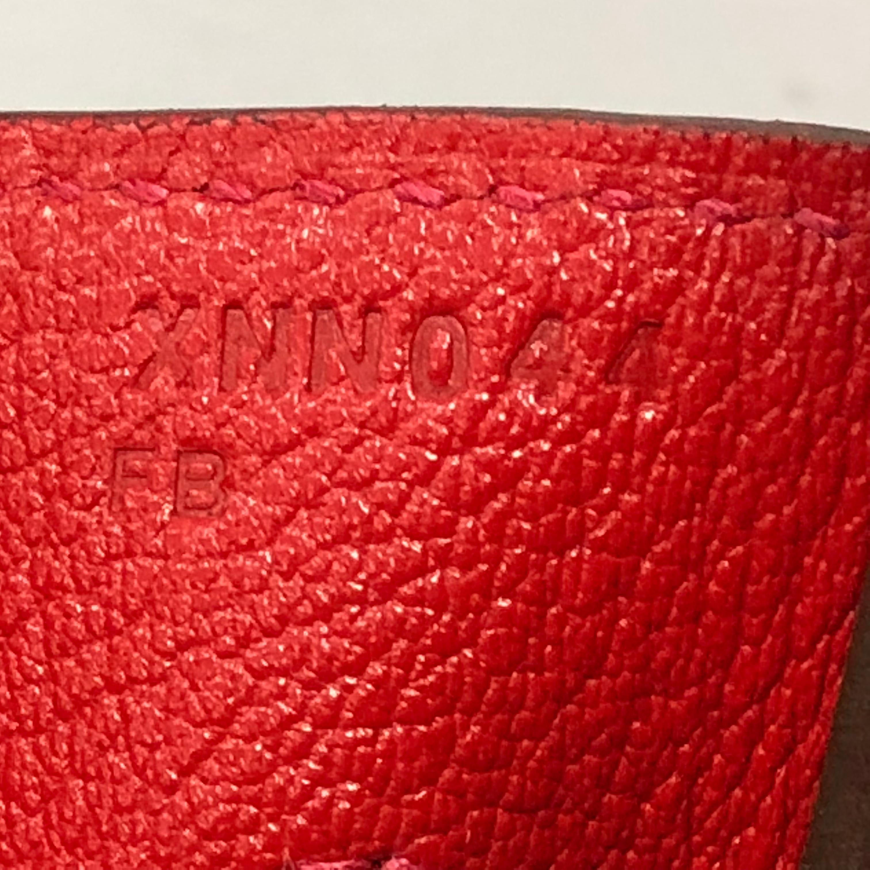  Hermes Birkin Handbag Rouge Tomate Togo with Gold Hardware 35 3