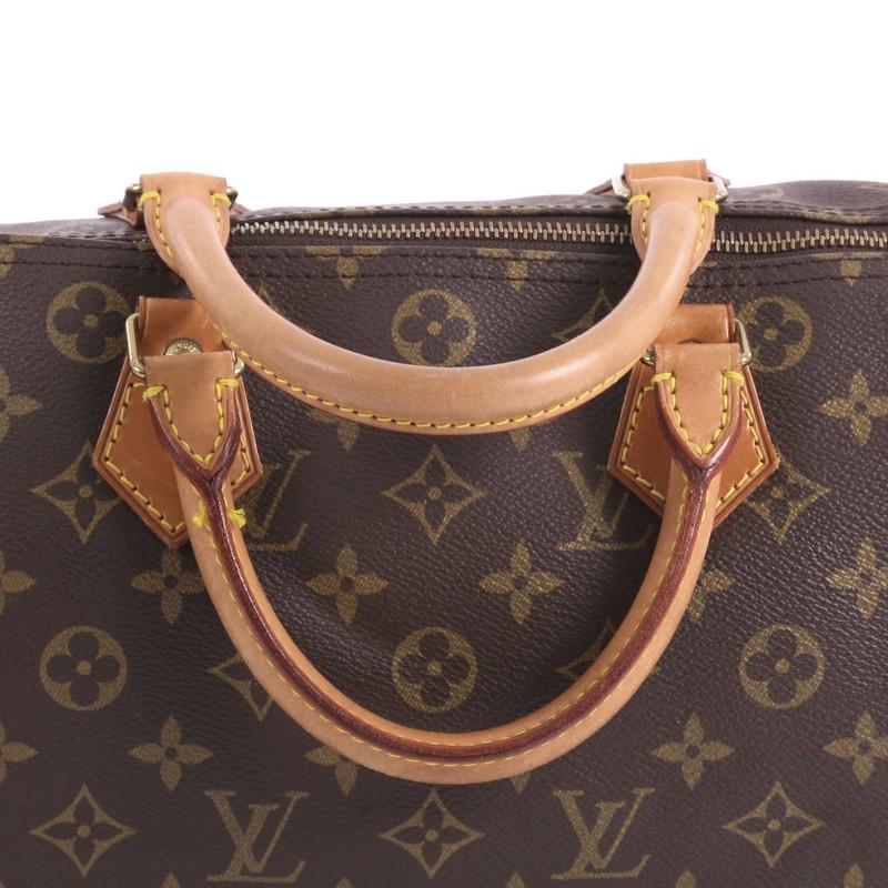Louis Vuitton Speedy Handbag Monogram Canvas 30  3