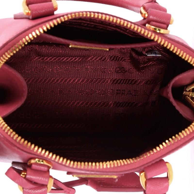 Prada Promenade Handbag Saffiano Leather Mini 1