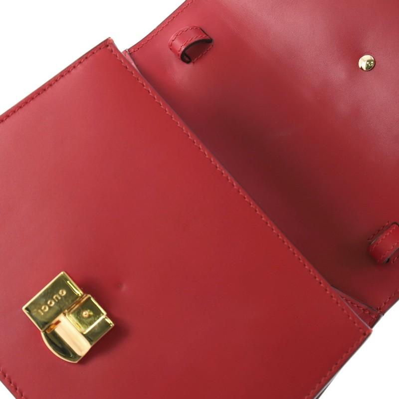 Women's Gucci Sylvie Top Handle Bag Leather Mini