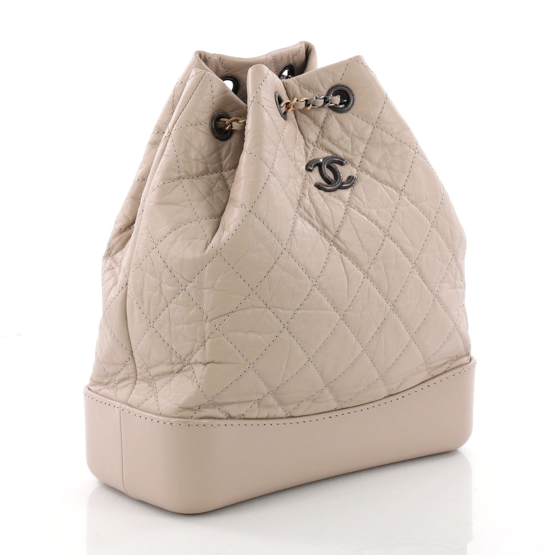 chanel gabrielle backpack medium