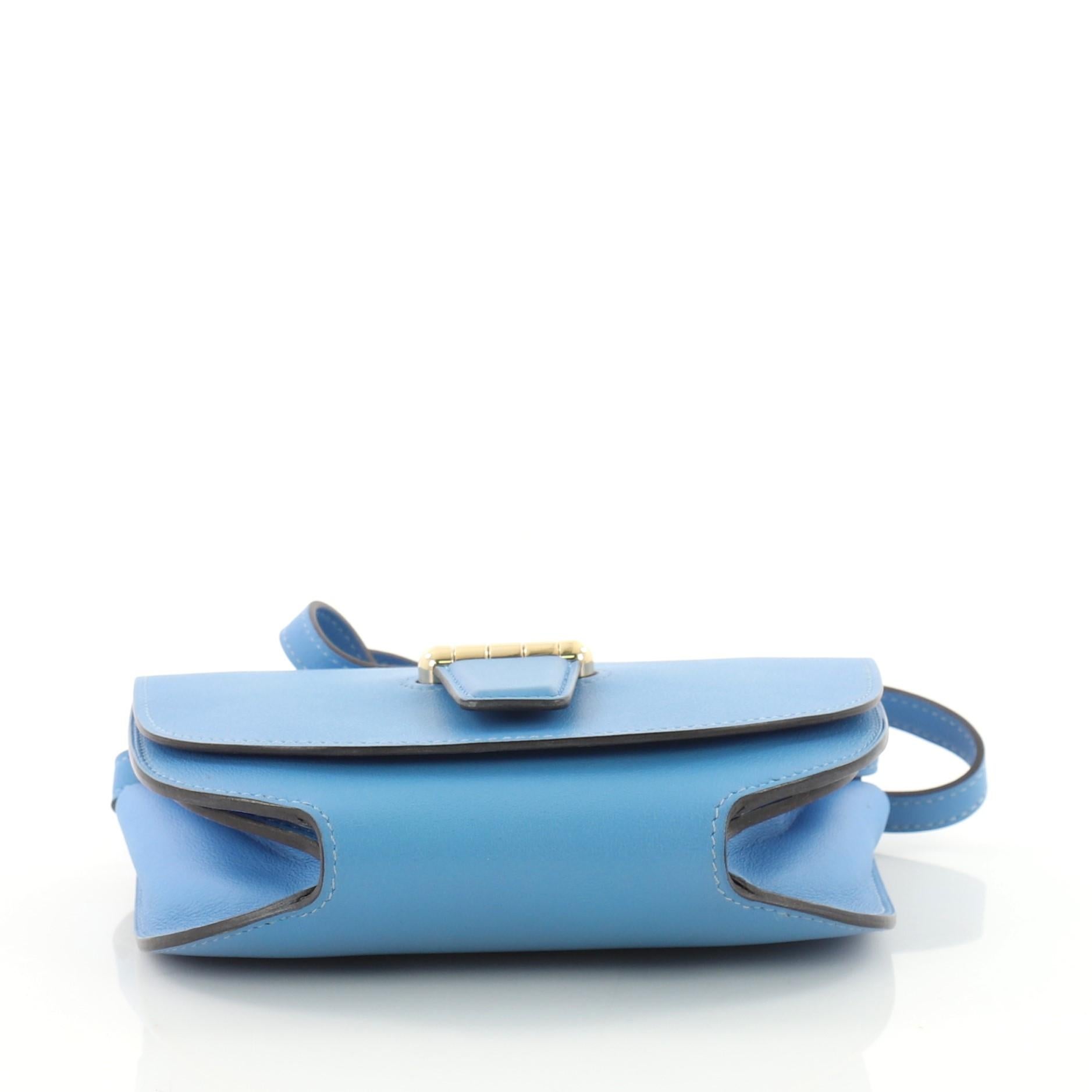 Women's or Men's Hermes Convoyeur Crossbody Bag Evercolor Mini