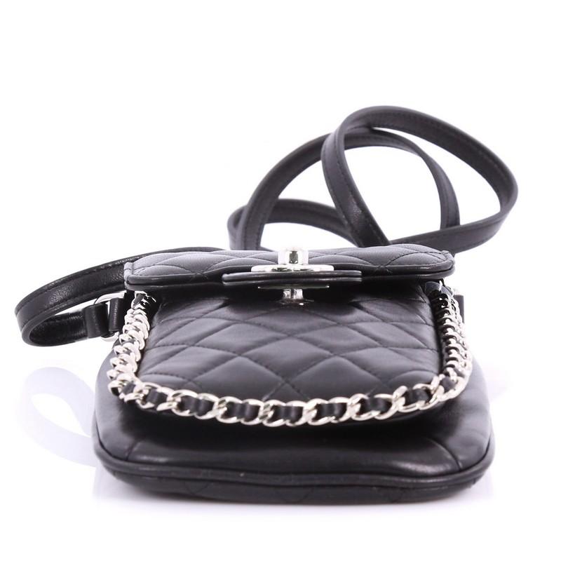 chanel phone bag with chain