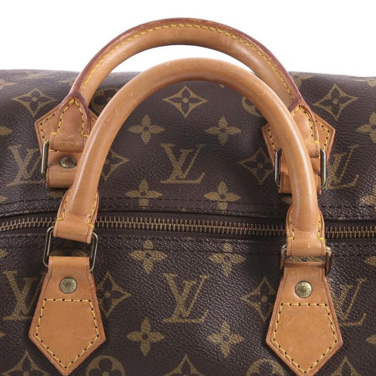 Louis Vuitton Speedy Handbag Monogram Canvas 40 at 1stdibs