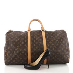 Louis Vuitton Keepall Bag Monogram Canvas 55