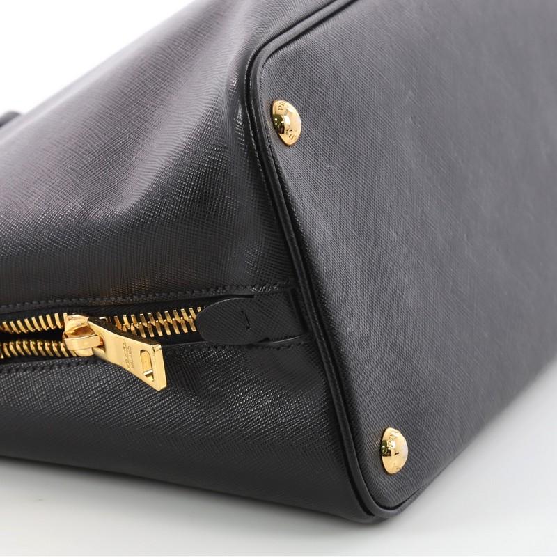 Prada Promenade Handbag Saffiano Leather Large  1