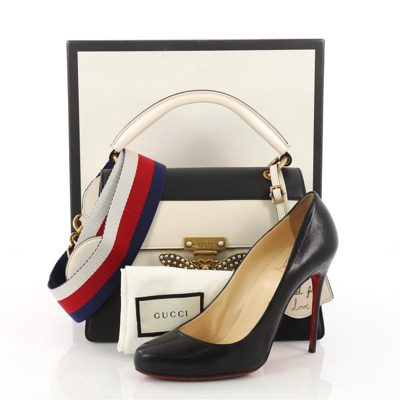 ladies multicolor queen margaret leather mini shoulder bolsa