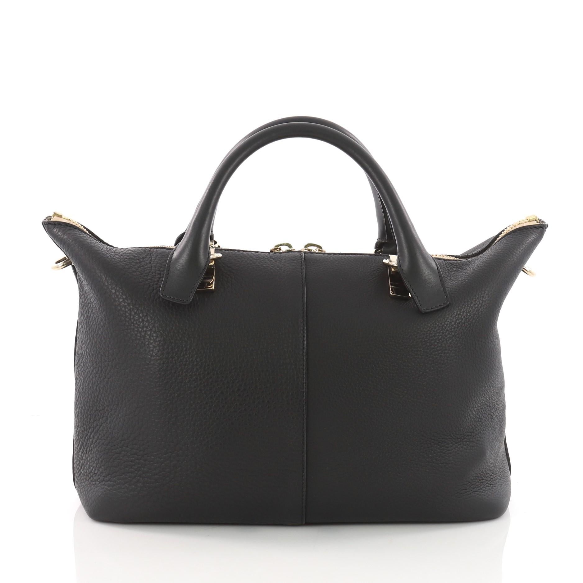 Chloe Baylee Satchel Leather Medium In Excellent Condition In NY, NY