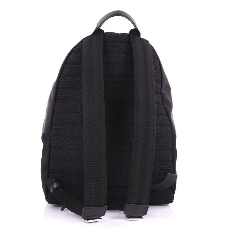 Christian Dior Homme Backpack Printed Canvas at 1stDibs