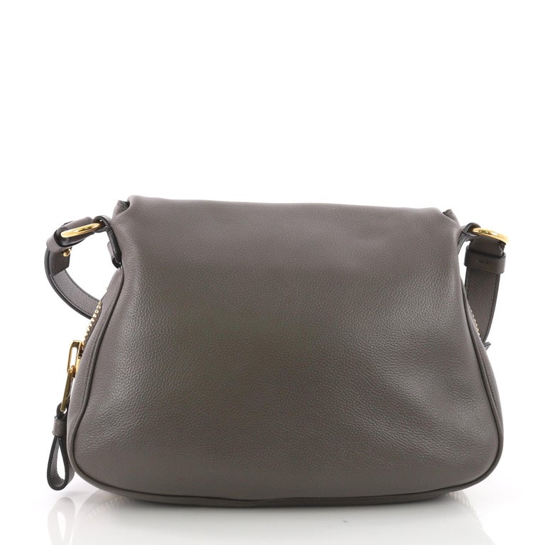 Jennifer leather handbag Tom Ford Grey in Leather - 25979624