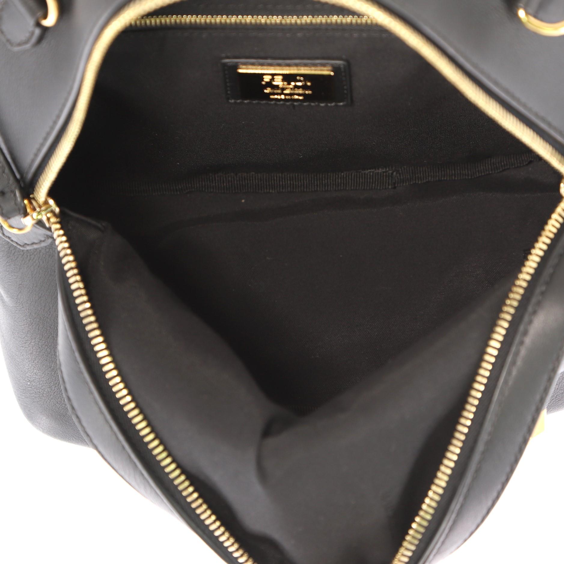  Fendi By The Way Backpack Crossbody Studded Leather Mini  1