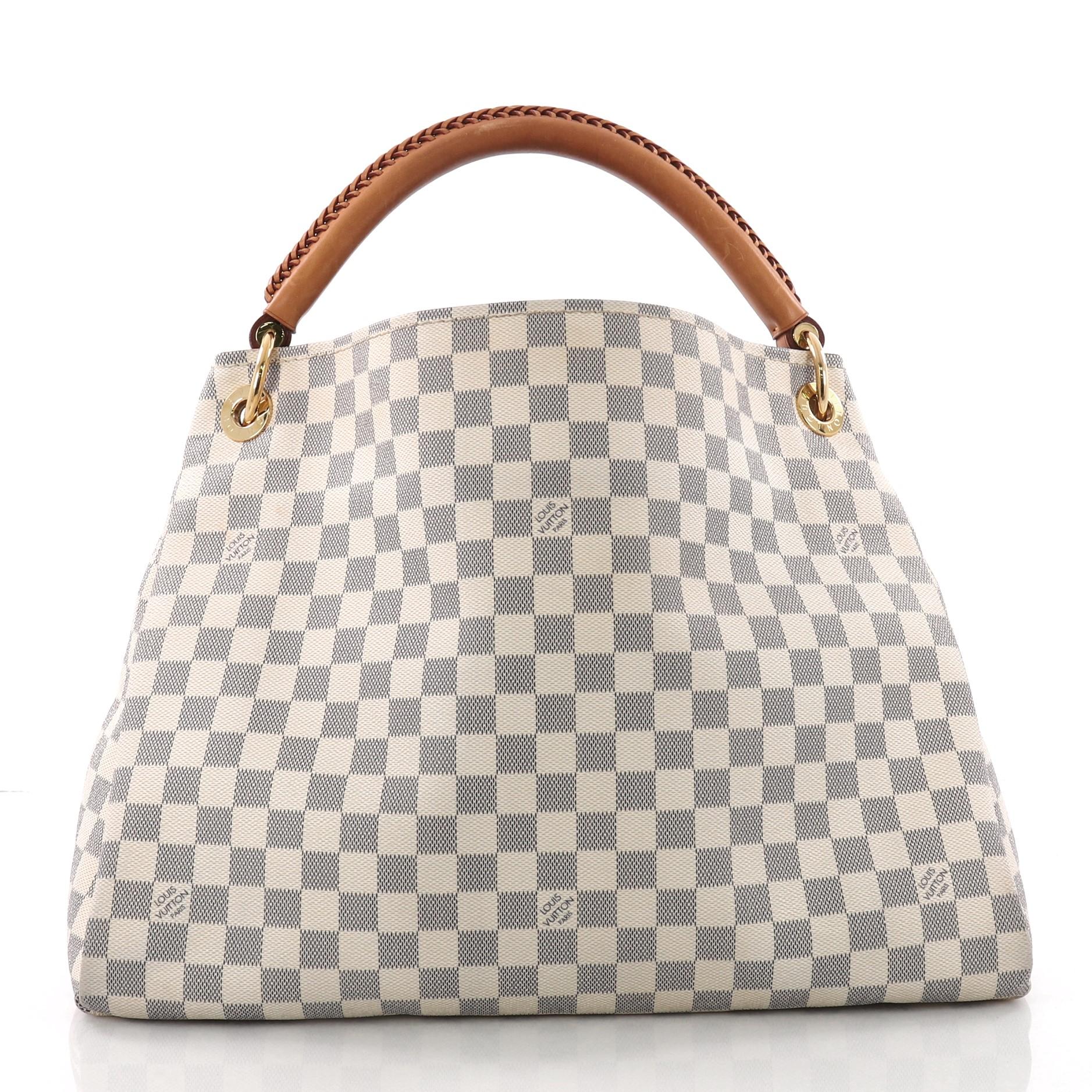 Louis Vuitton Artsy Handbag Damier MM  In Good Condition In NY, NY