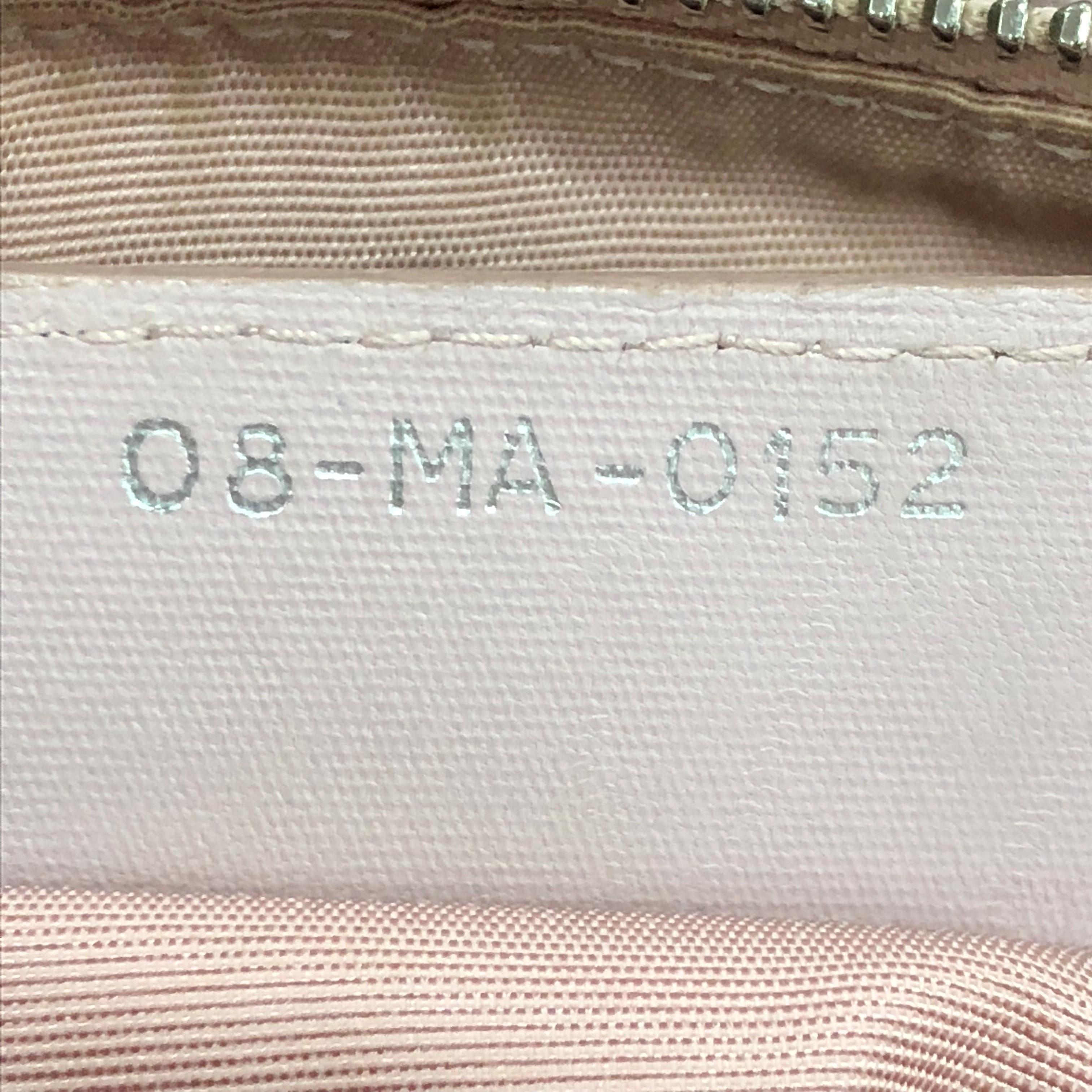 Christian Dior Granville Satchel Cannage Quilt Leather Medium 5