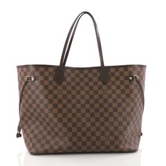 Used Louis Vuitton Neverfull NM Tote Damier GM 