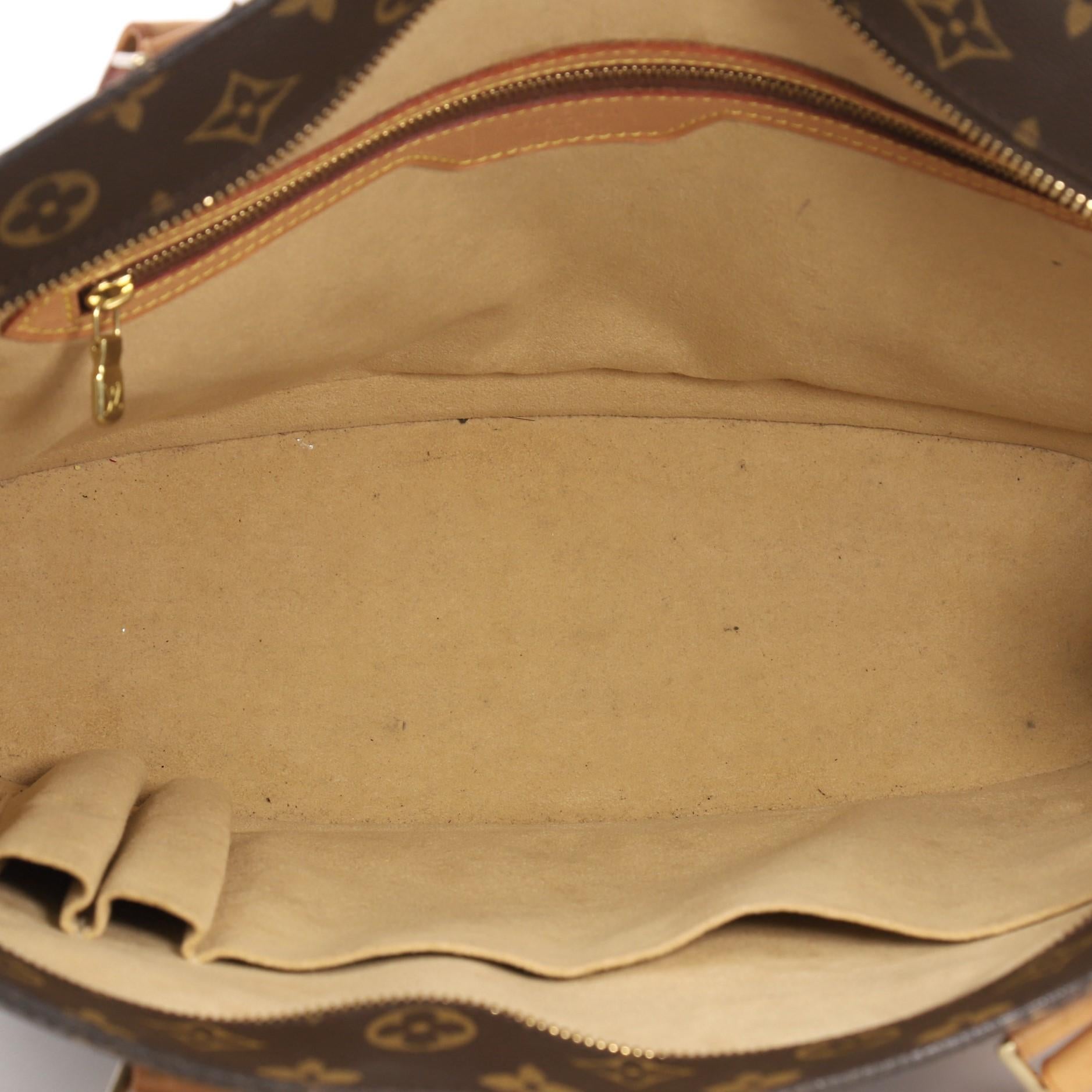 Women's or Men's Louis Vuitton Babylone Handbag Monogram Canvas