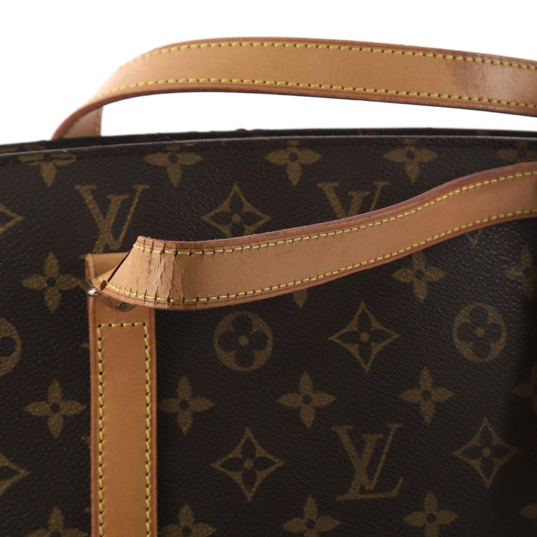 Louis Vuitton Babylone Handbag Monogram Canvas 2