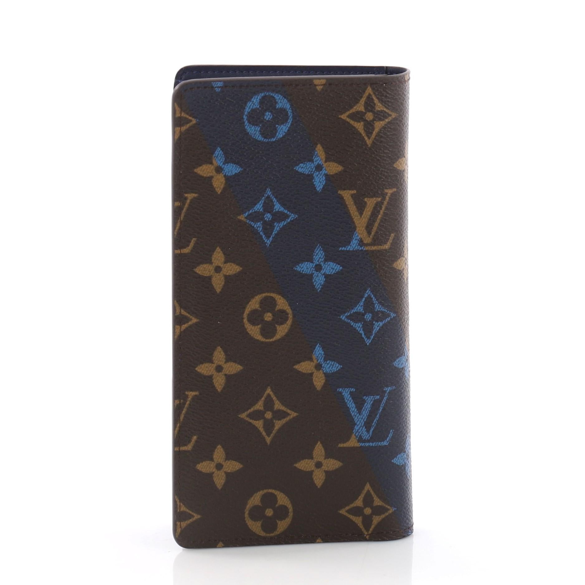 Louis Vuitton Brazza Wallet Limited Edition Monogram Canvas In Good Condition In NY, NY